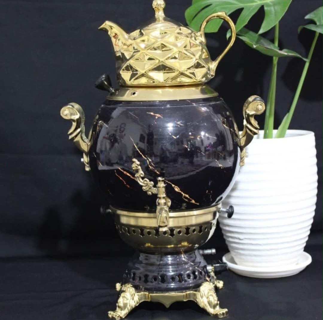 سماور گازی طرح سنگ ناروان