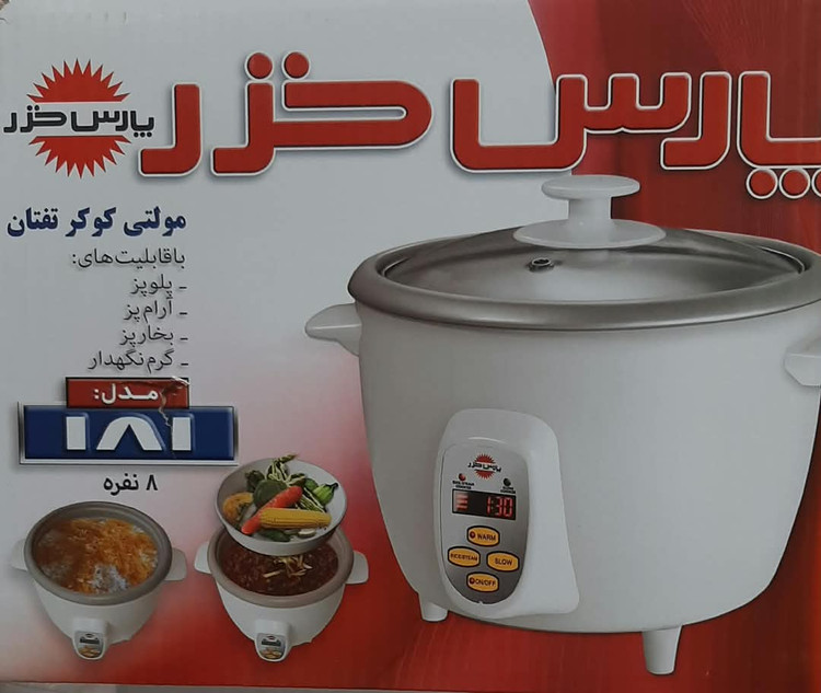 پلوپز مولتی کوکر 8 نفره مدل تفتان 181