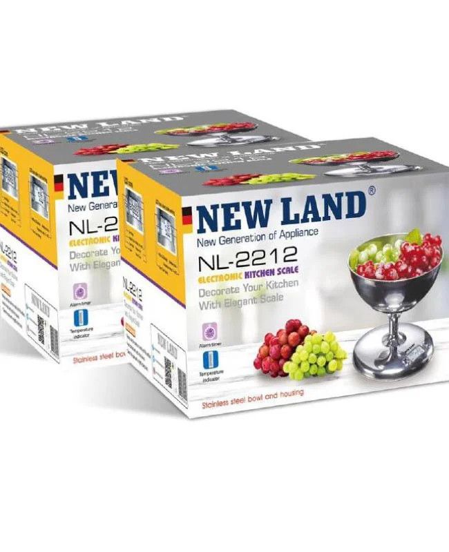 ترازو آشپزخانه تمام استیل نیولند مدل NL-2212