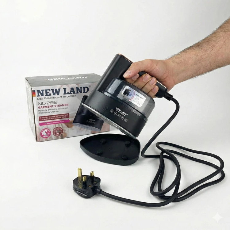اتو مسافرتی و بخارگر دستی نیولند مدل NL-2991BL