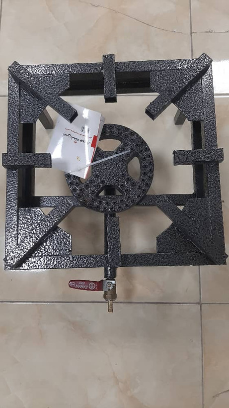 اجاق گاز پلوپز تک شعله برند ایمن شعله سایز 35*35