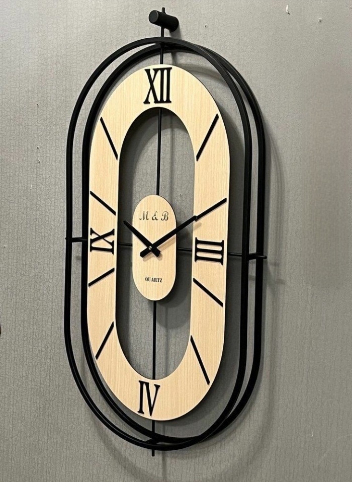 ساعت دیواری عمودی M&B